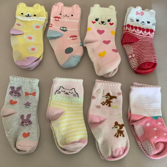 Other - 8 Pairs of Kids Socks Size 6 Months +